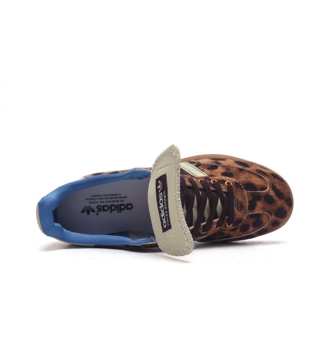 ADDS Wales Bonner Samba Leopard Pony Sneakers